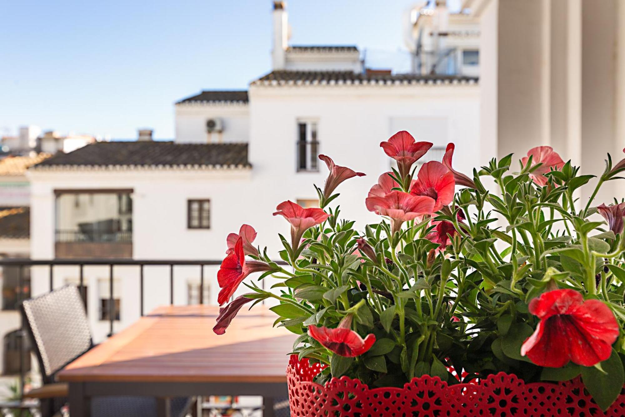 מנילבה Duquesa Port Studio Apartment - Bright Sunlit Terrace מראה חיצוני תמונה